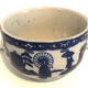 Japanese blue and white ceramic cup