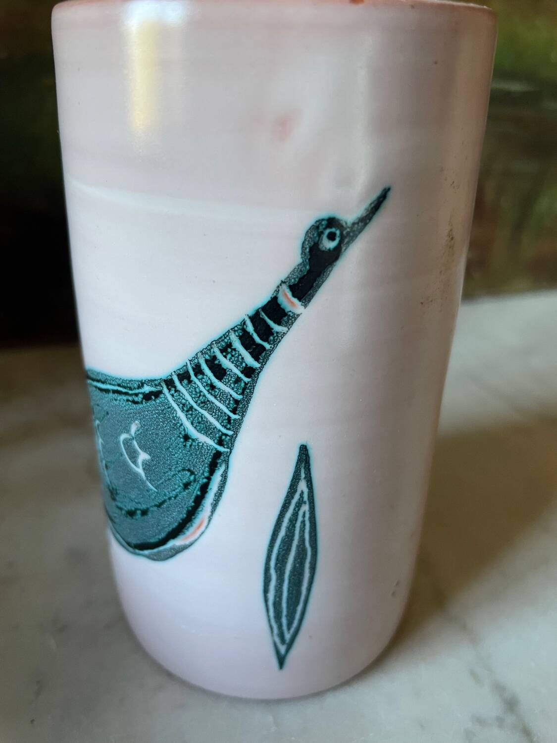 Yvon Roy scroll vase
