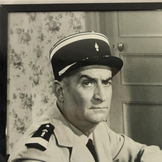Framed cinema photo "Louis de Funes-gendarme"