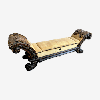 Italian neoclassical bench, eighteenth century