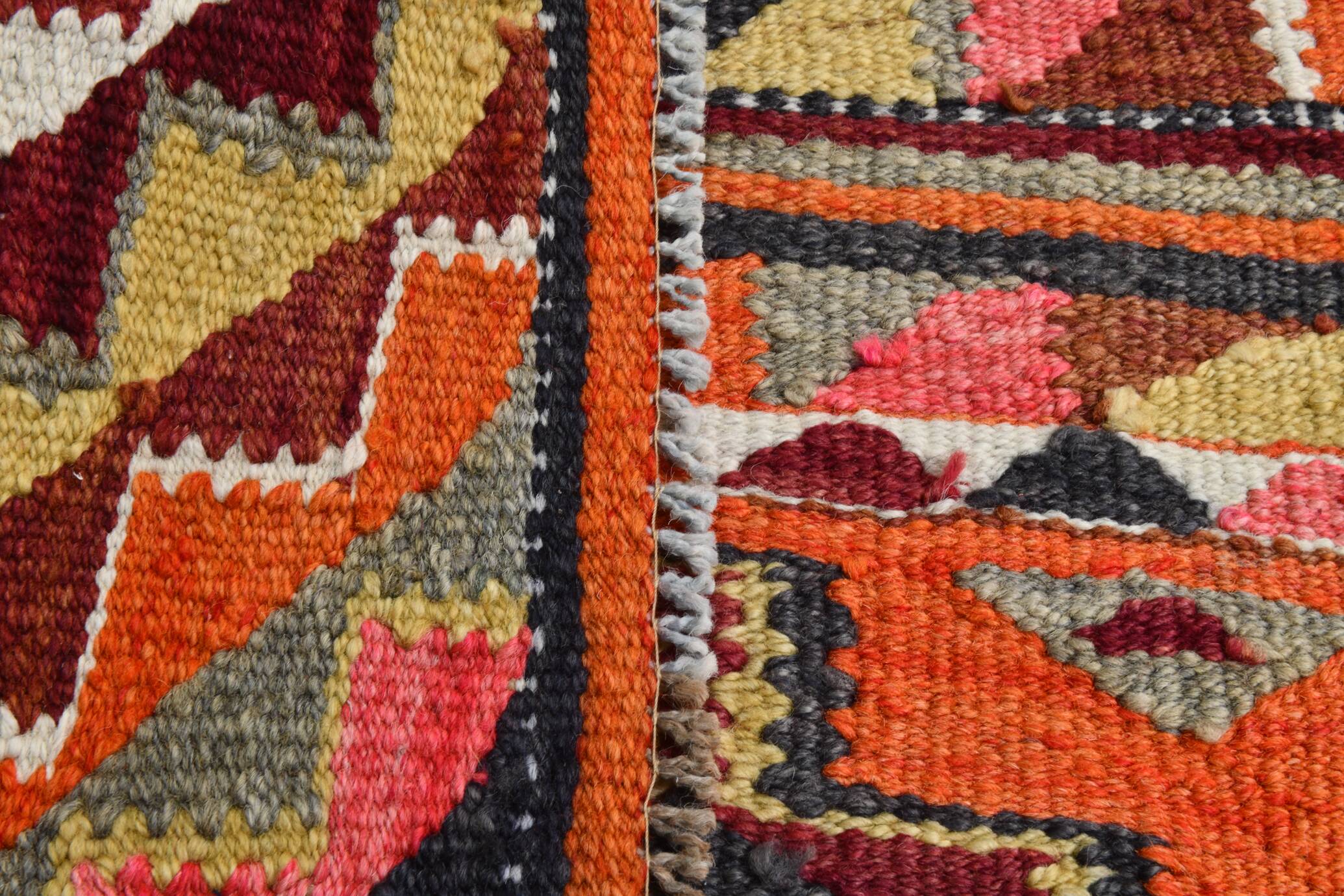3x10 Vintage Kilim Runner Rug, 94x304Cm