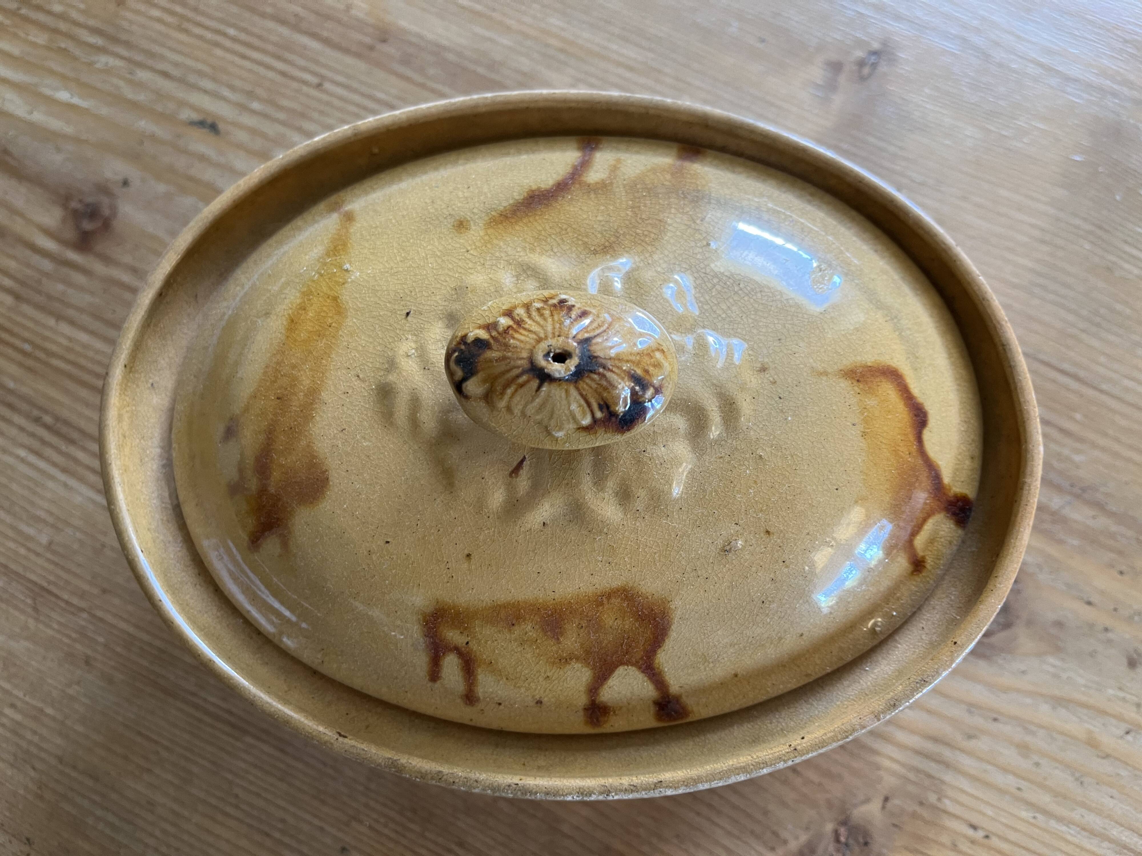 19th-century antique terrine