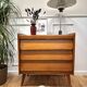 Commode pieds compas vintage