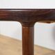 Mid-Century Round Rosewood Extendable Dining Table, Denmark, 1960s