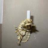Wall lamp metal flower 60s