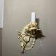 Wall lamp metal flower 60s