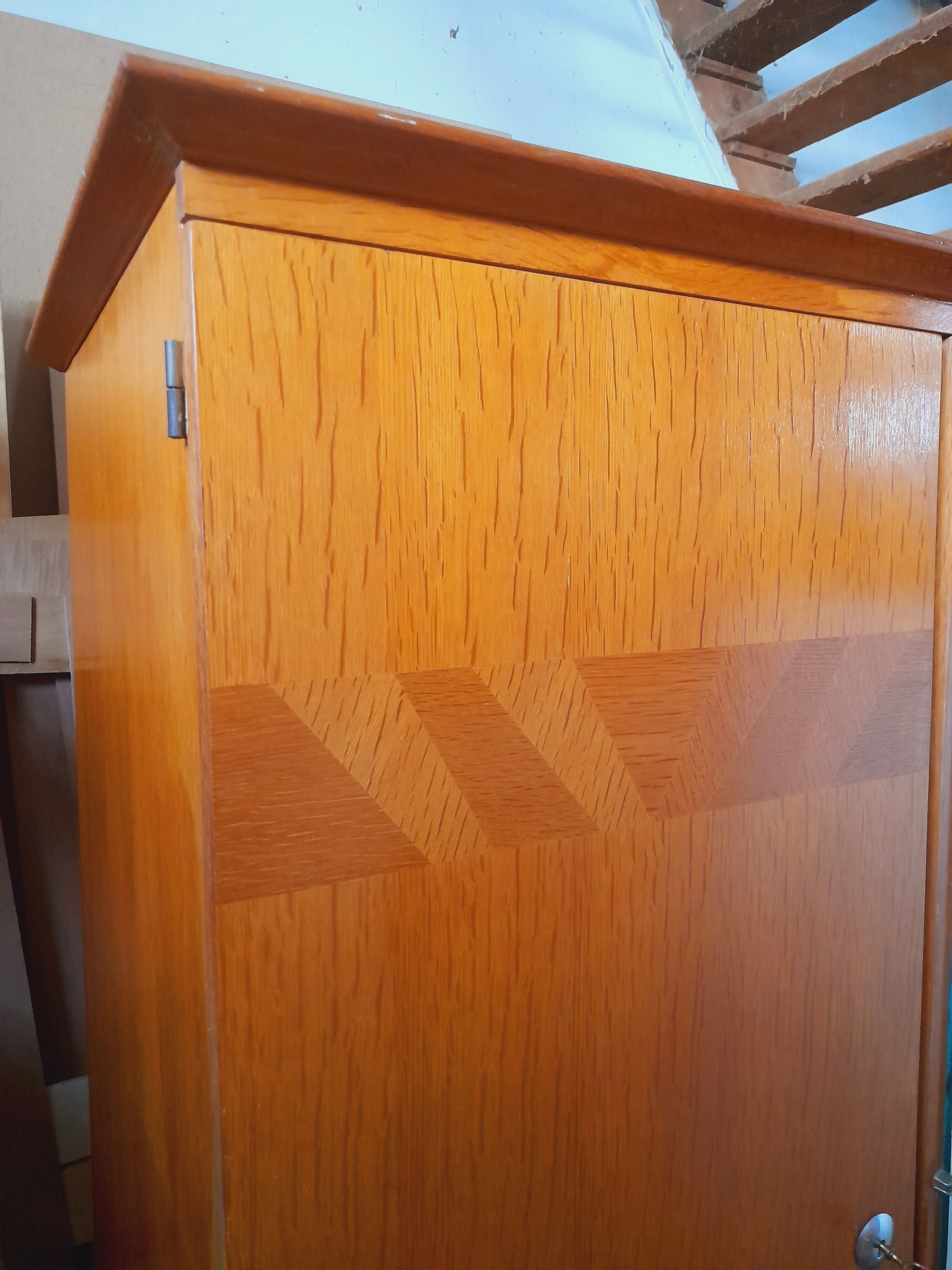 Vintage feet compass cabinet