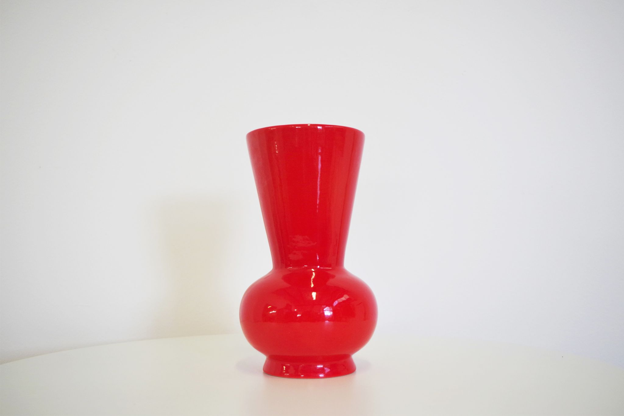 Italian ceramic vase by Pozzi, 1970