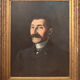 Huile sur toile - portrait homme