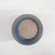 Vintage blue ceramic vase by Ciro , The Netherlands
