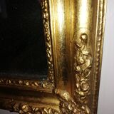 Golden mirror - 138x59cm