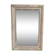 Mirror XIXth gray shabby 77 x 53 cm