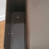 Marc Held trolley on wheels for Prisunic in brown plastic 1970 Space Age Vintage