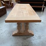 Oak farmhouse table