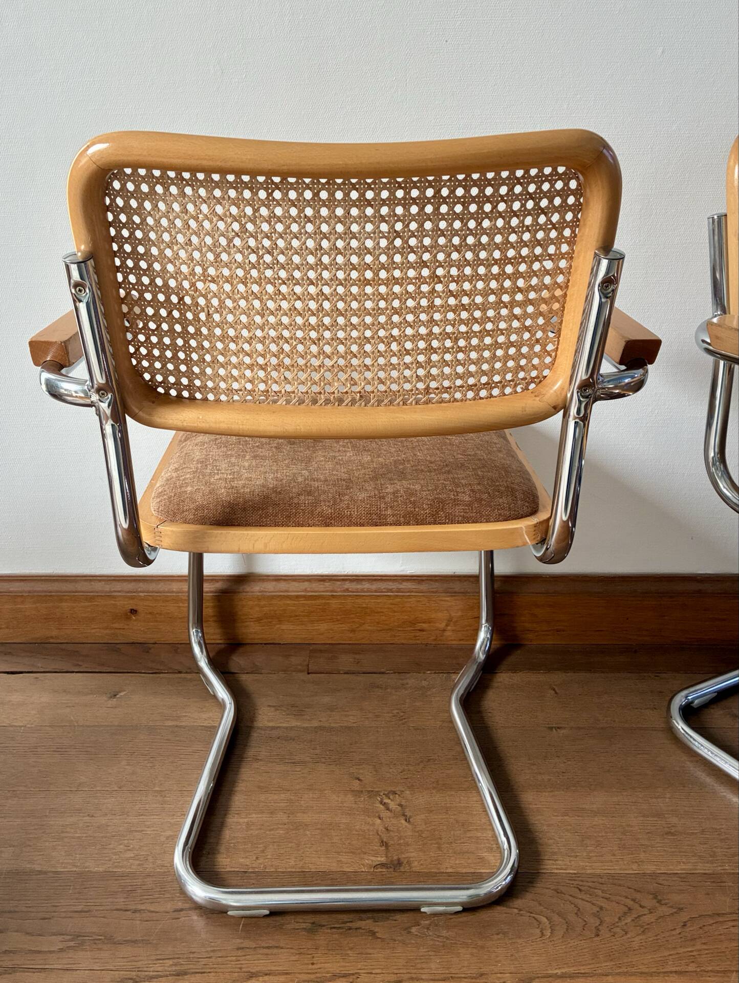 Set of 6 B64 chairs by Marcel Breuer