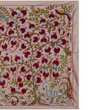 Hand-knotted rug, vintage Turkish rug 103x186 cm