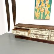 Large antique haberdashery cabinet, circa 1900