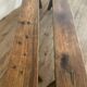 Paire de bancs de ferme