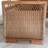 Rattan bed