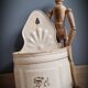 Salt enamelled pot