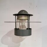 Metal and glass wall lamp by Jens Møller-Jensen for Louis Poulsen