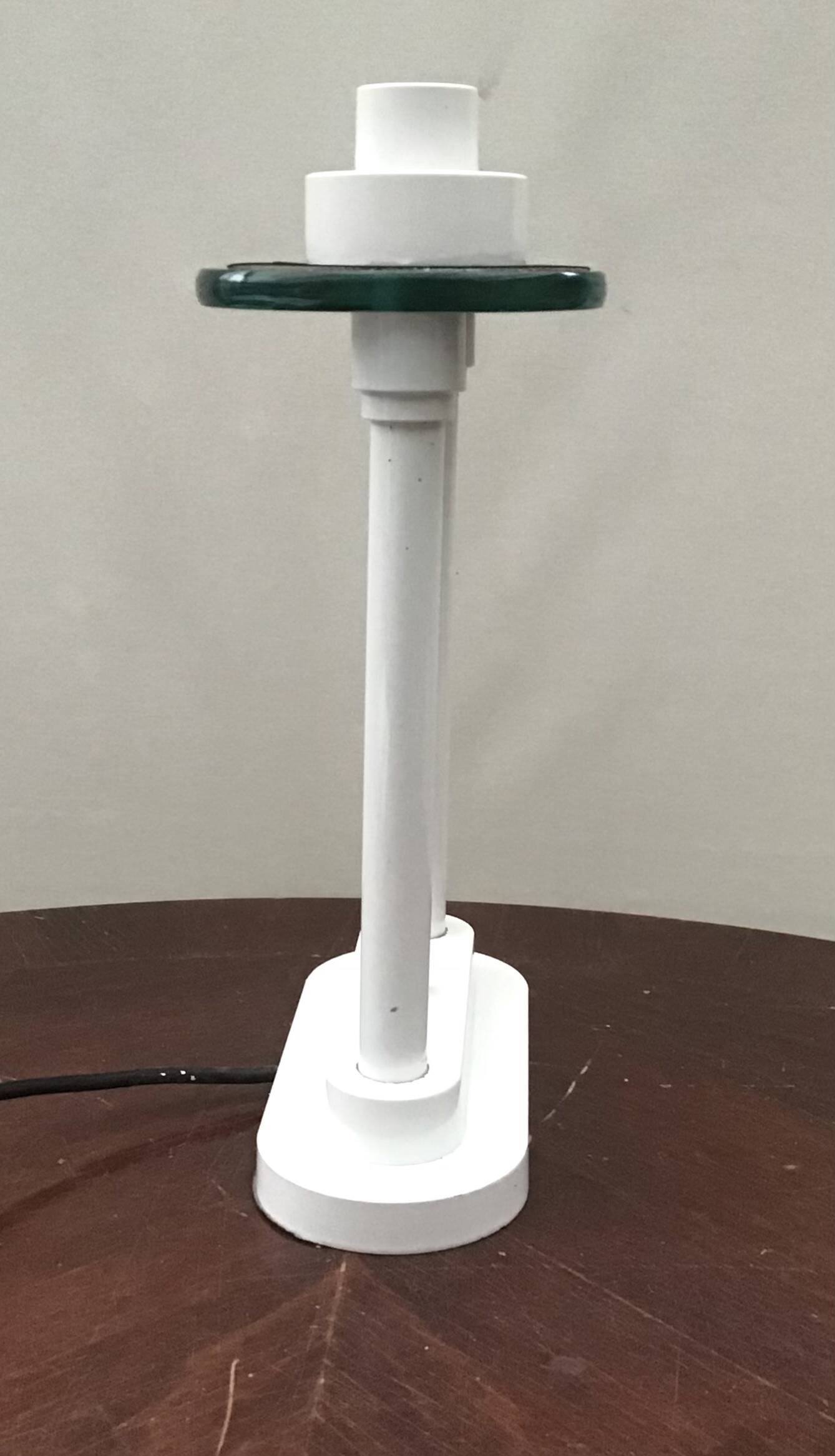 Vintage Robert Sonneman Table Lamp – Memphis Style – with Dimmer