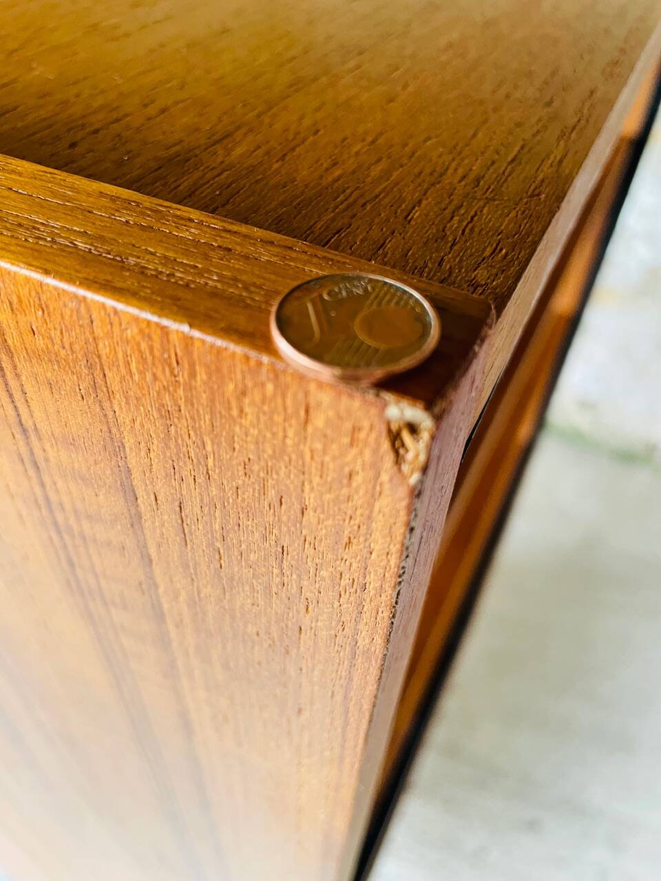 Vintage teak wall unit, circa 1960's