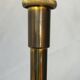 adjustable brass floor lamp by Florian Schulz for Interline, germany 70s