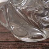 Paire de bougeoirs deux branches cristal