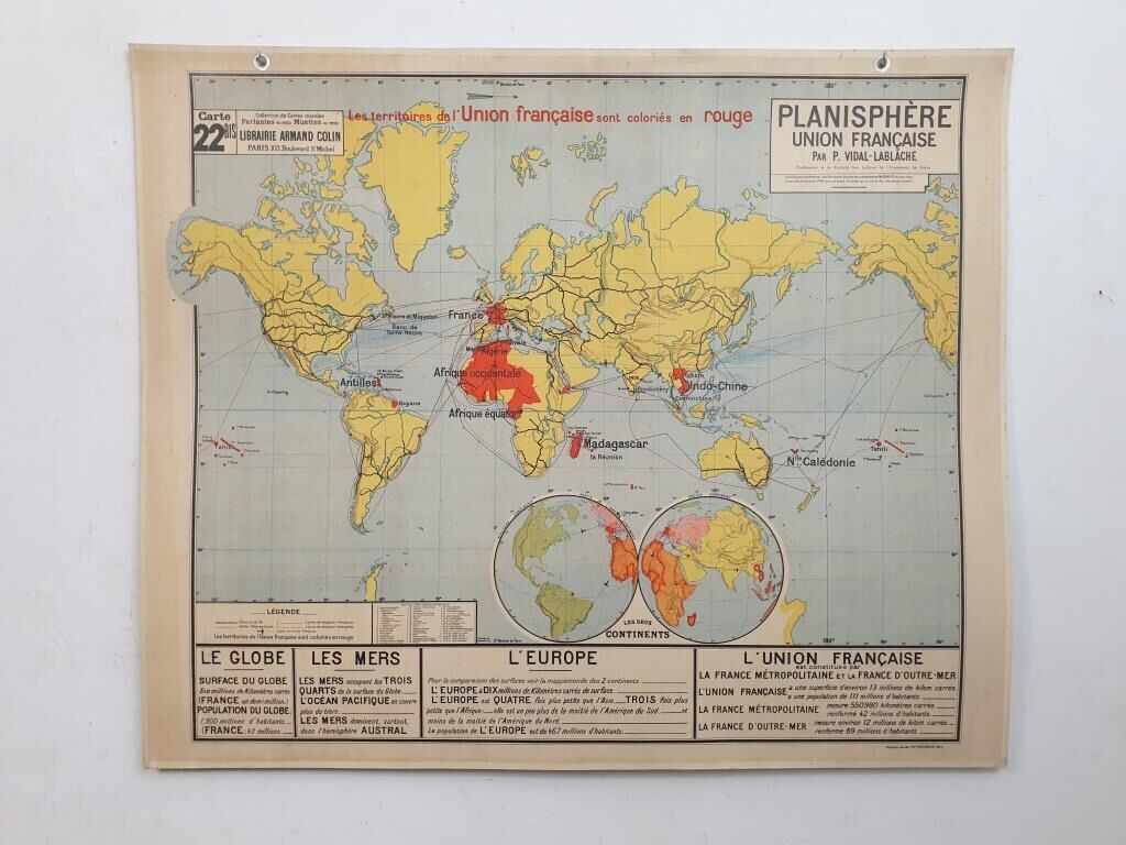 School Map - Planisphere -