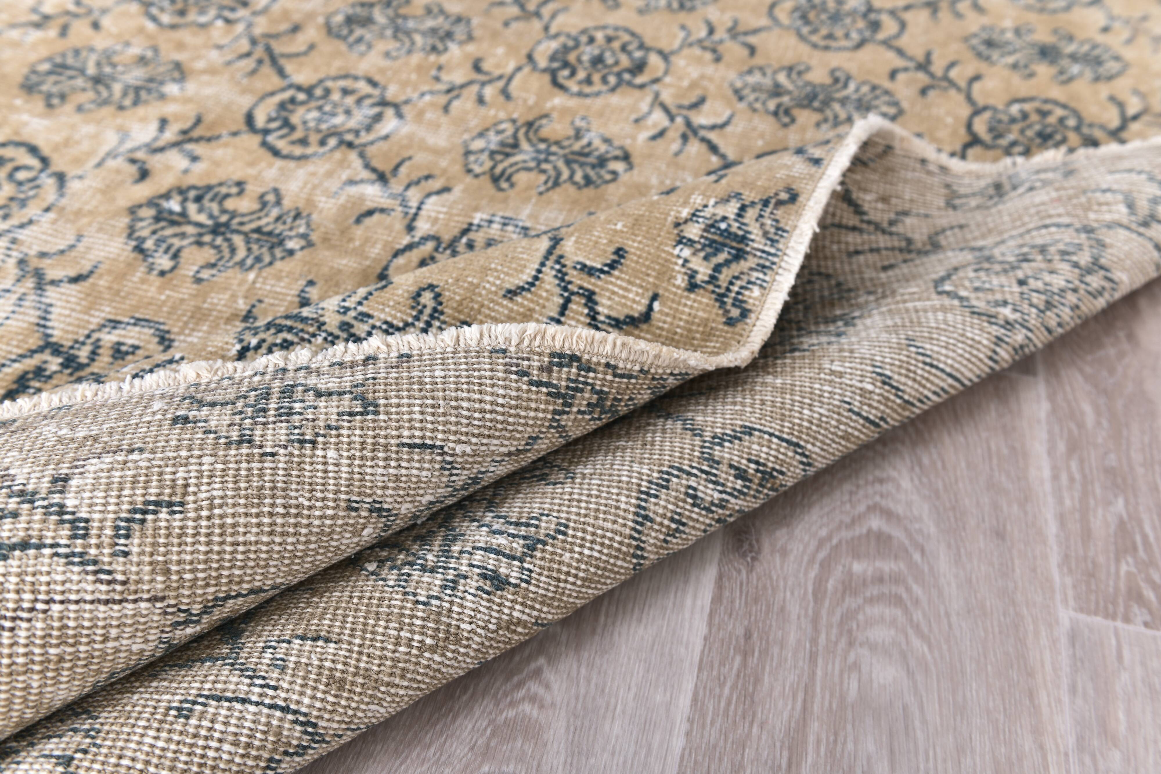 Light Mustard & Black Turkish Rug 215x296Cm SK 240852