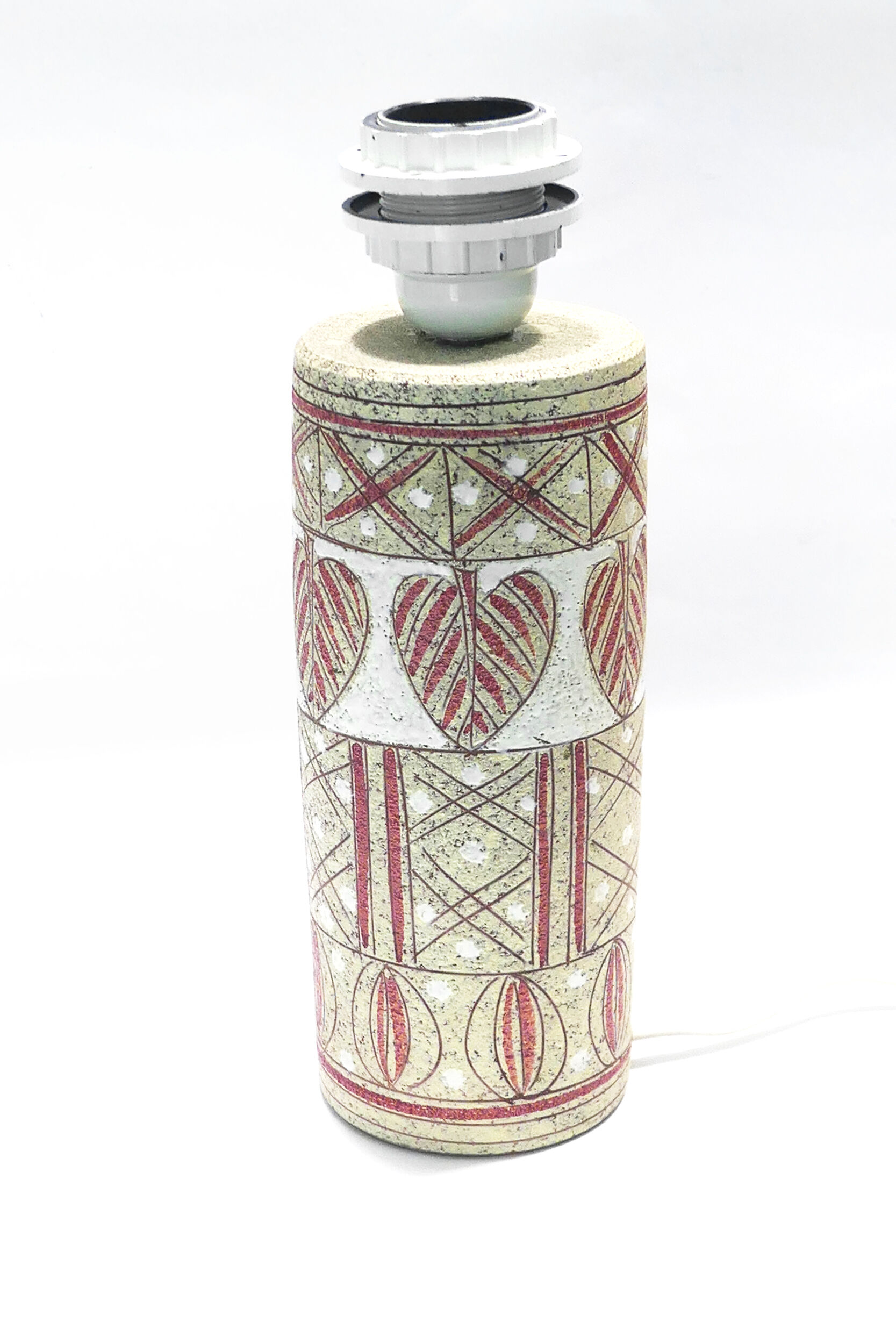 ceramic lamp base 1950-60 Fratelli Fanciullacci Italy