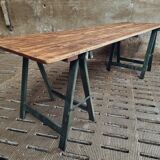 Old table trestle table garden table or dining table