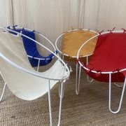 4 outdoor armchairs - 1950s - France