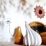 White ceramic coloquinte