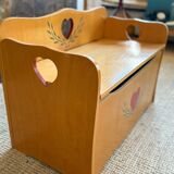 Coffre à jouets en bois
