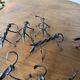 Brutalist zoomorphic knife rests