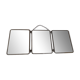 Miroir de barbier tryptique 21x27cm