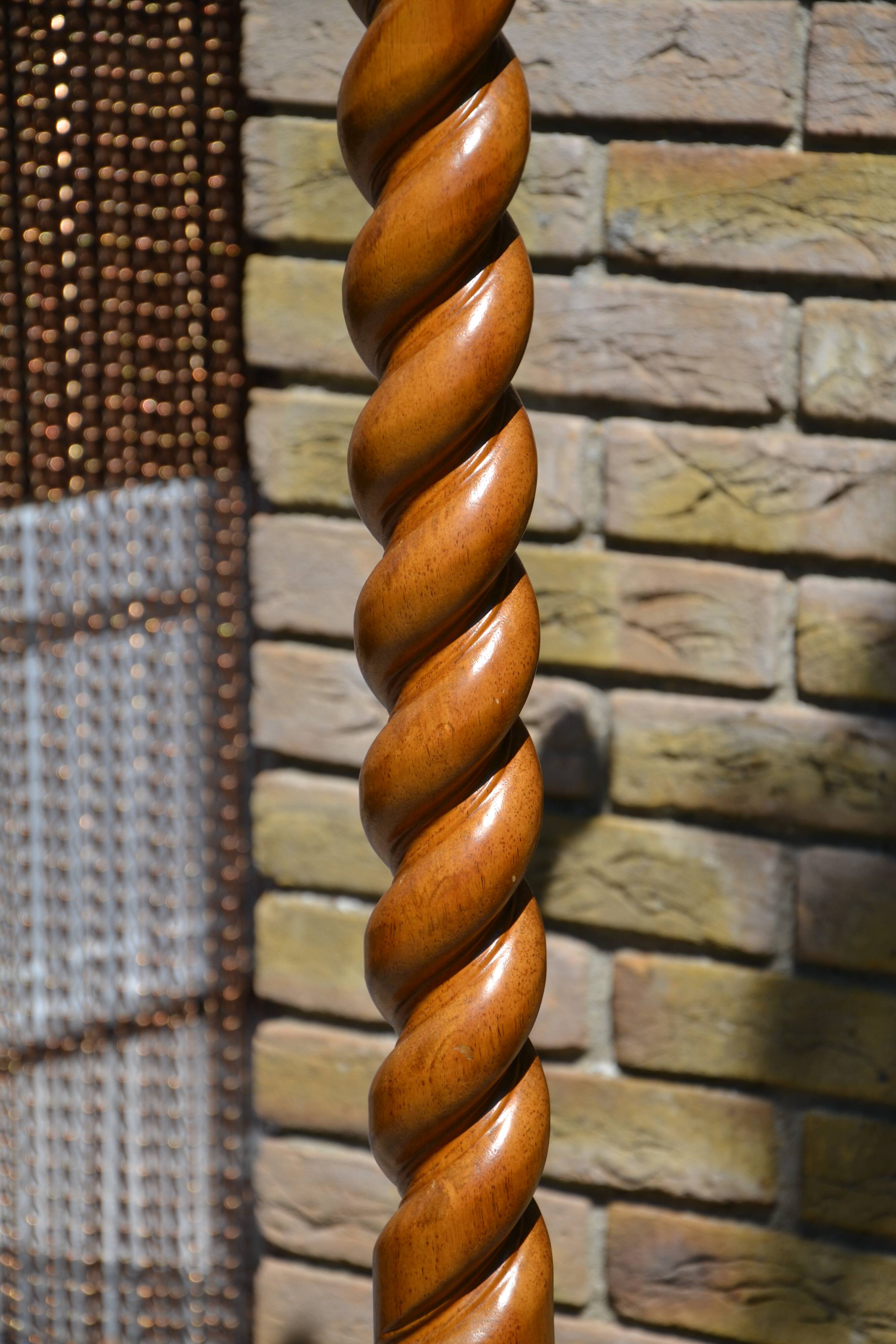 Vintage floor-standing coat rack