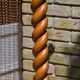 Vintage floor-standing coat rack