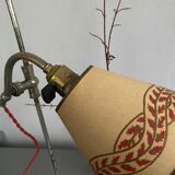 Workshop lamp, painted lampshade, 2m cable