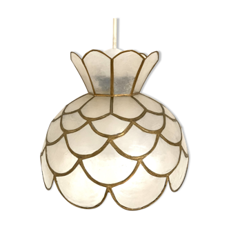 Lampshade in mother-of-pearl