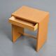 Rare stool in particle board by Max Bill, Ulm, circa 1962.