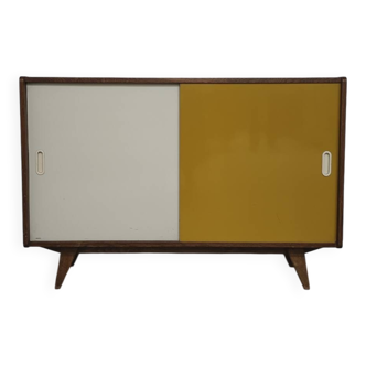 Buffet U 452 yellow by Jiri Jiroutek for Intérier Praha 1960