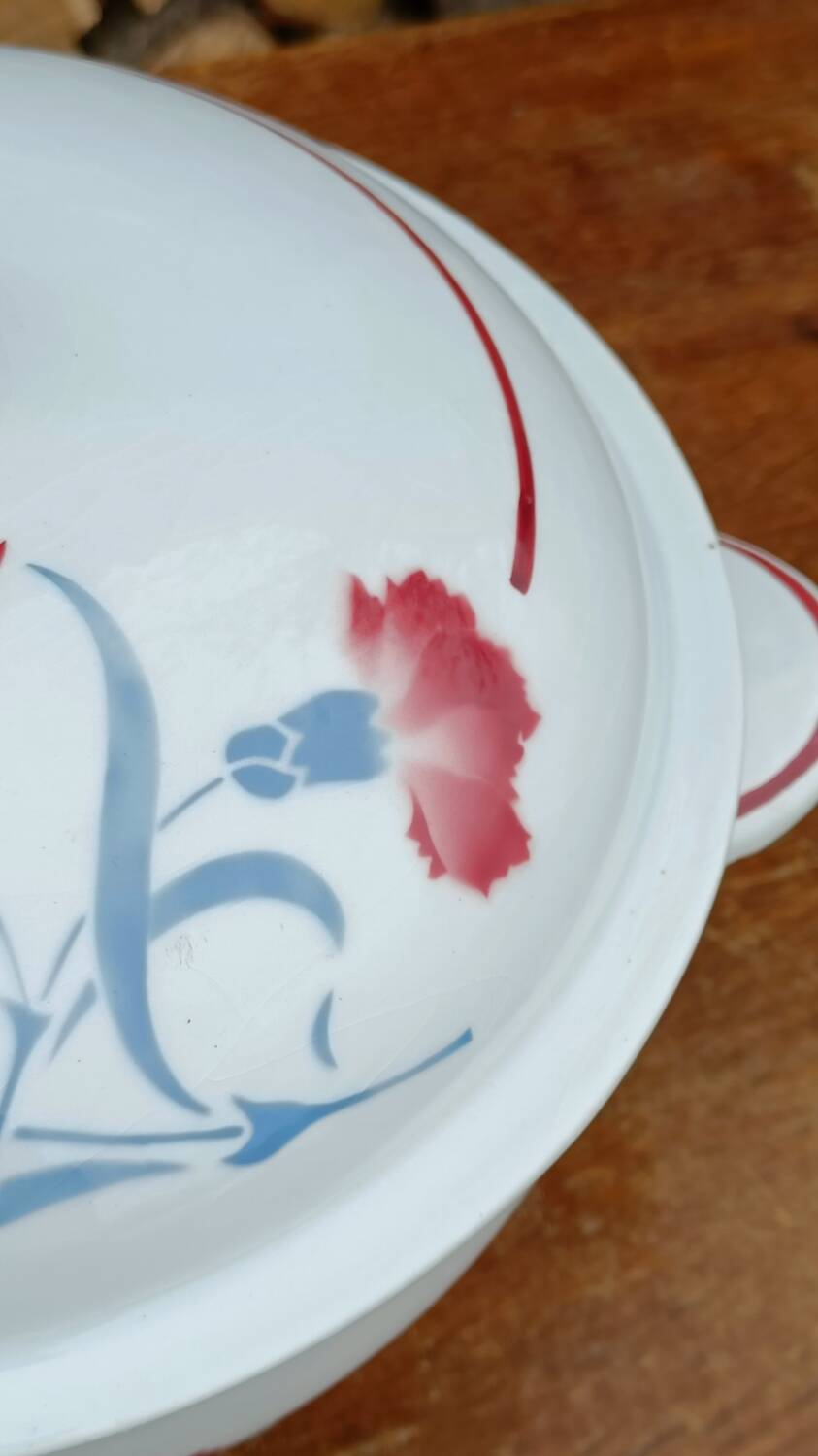 Soupière moulin des loups modèle œillet