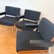 4 armchairs by Alain Richard from the 1970s.