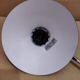 Black desk lamp Aluminor 1980s