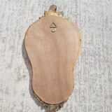 Small gilded mirror with pediment 1960