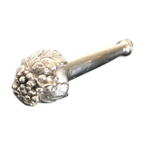 Champagne cork silver metal