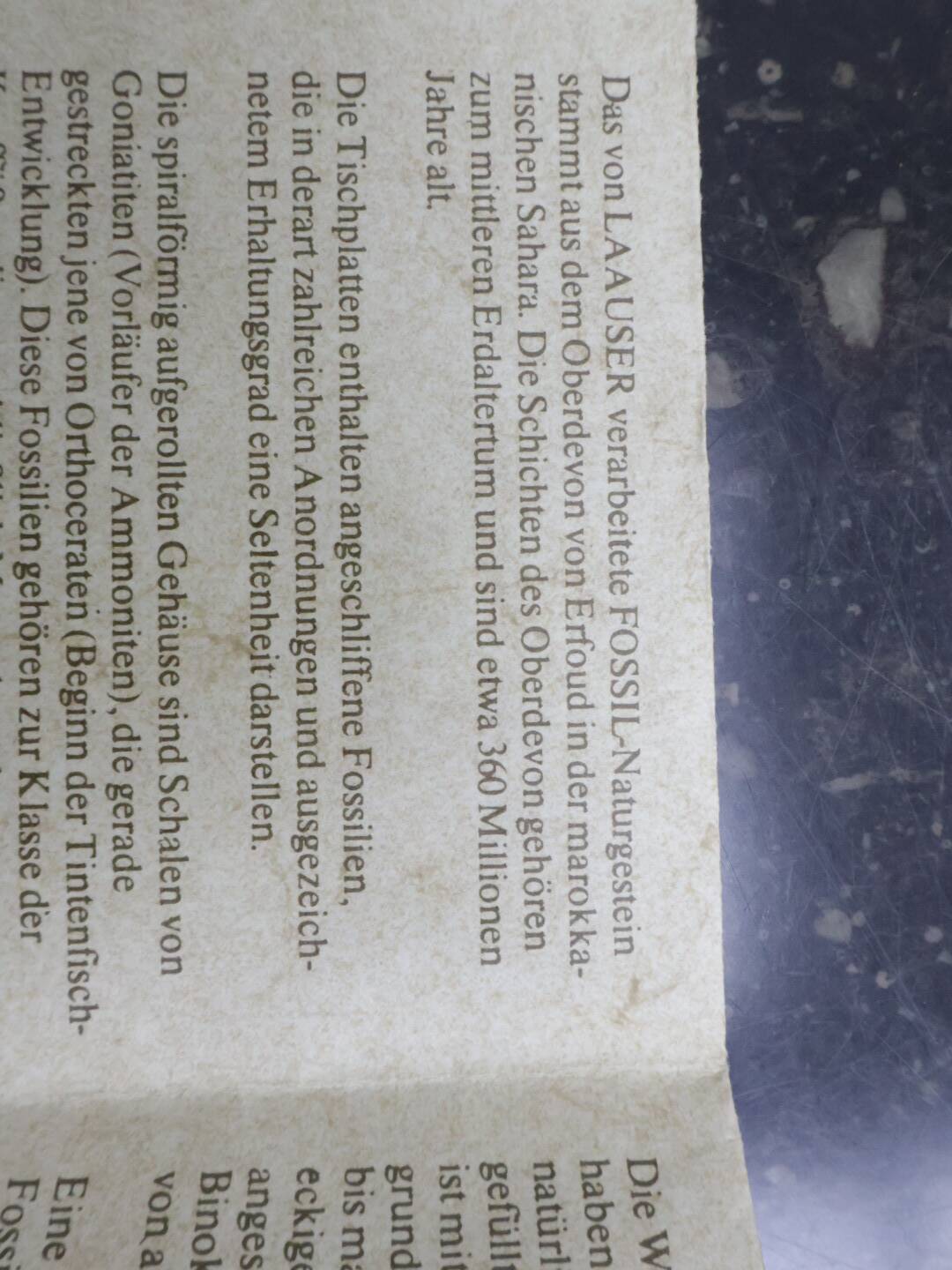 Brutalist salontafl Laauser Fossiel natuursteen